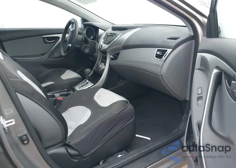 2011 Hyundai Elantra Gls (Ulsan Plant) from USA, damaged, VIN KMHDH4AEXBU147655